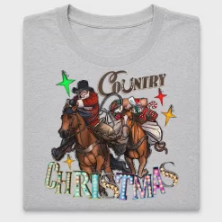 Country Christmas DTF Transfer Design