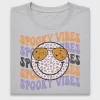 Spooky Vibes Smiley Face DTF Transfer
