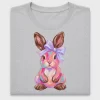 Colorful Easter Bunny Bow DTF Transfer