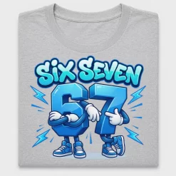 Six Seven 67 Meme DTF Transfer