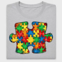 Autism Awareness Puzzle Piece DTF Transfer