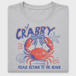 Crabby Coastal DTF Transfer