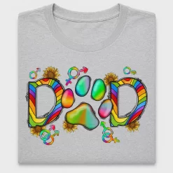 Pride Dad Sunflower DTF Transfer