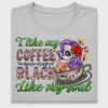 Day of the Dead Coffee Lover DTF Transfer