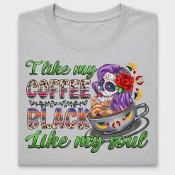 Day of the Dead Coffee Lover DTF Transfer
