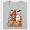 Fall Highland Cow Ghost DTF Transfer