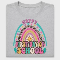 Happy First Day Of School DTF Transfer