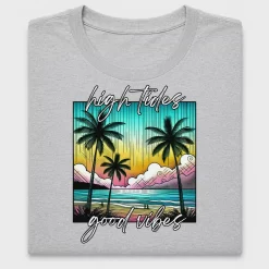 Retro Beach Sunset DTF Transfer
