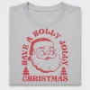 Holly Jolly Santa DTF Transfer