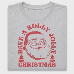 Holly Jolly Santa DTF Transfer