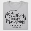 Faith Can Move Mountains DTF Transfer
