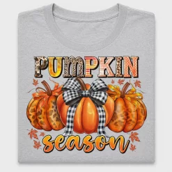 Pumpkin Season Coquette Bow DTF Transfer