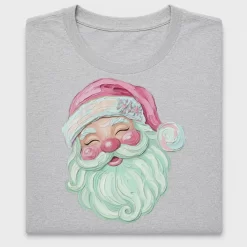 Watercolor Santa DTF Transfer