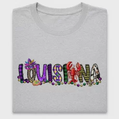 Louisiana Mardi Gras DTF Transfer