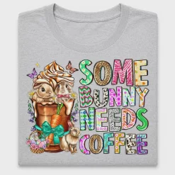 Bunny Coffee Lovers DTF Transfer