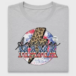Patriotic Mama Leopard Print DTF Transfer