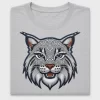 Sparkly Bobcat Face DTF Transfer