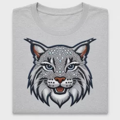 Sparkly Bobcat Face DTF Transfer