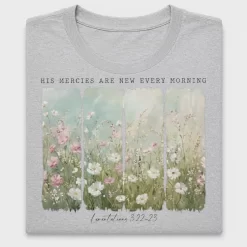 Watercolor Wildflower Scripture DTF Transfer