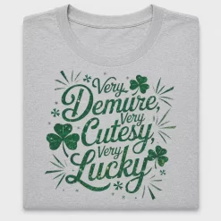 Very Demure Lucky Shamrock DTF Transfer