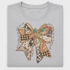 Patchwork Bow Christian Faith DTF Transfer