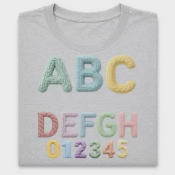 Cozy Knit Alphabet DTF Transfer