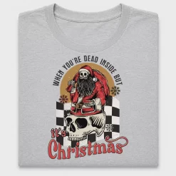 Dead Inside Christmas DTF Transfer