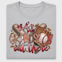 That's My Grands Out There Baseball DTF Transfer