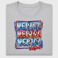 Merica Vibes Fourth of July DTF Transfer