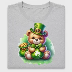 Lucky Leprechaun Bear DTF Transfer