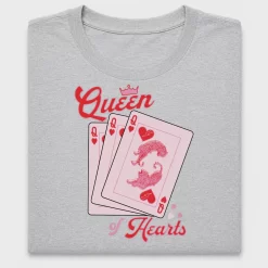 Queen Of Hearts Playing Card DTF Transfer
