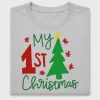 My 1st Christmas DTF Transfer Design