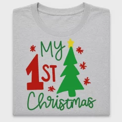 My 1st Christmas DTF Transfer Design