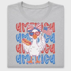 Patriotic Goose DTF Transfer
