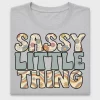 Retro Sassy Little Thing DTF Transfer