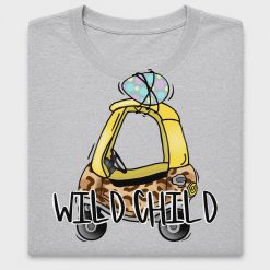 Wild Child Leopard Car DTF Transfer