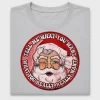 Retro Santa Circle DTF Transfer