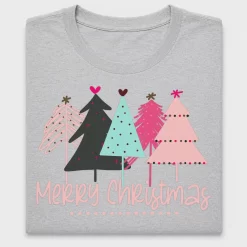 Merry Christmas Trees DTF Transfer