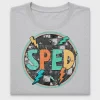 Retro SPED Lightning Bolt DTF Transfer