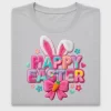 Colorful Happy Easter DTF Transfer