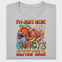 Game Day Snacks Football DTF Transfer