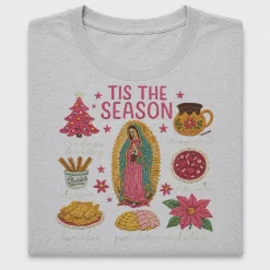 Retro Christmas Virgin Mary DTF Transfer