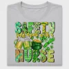 Safety First Drink with a Nurse DTF Transfer