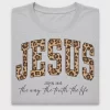 Jesus Leopard Print DTF Transfer