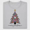 Retro Christmas Tree DTF Transfer