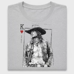 King of Hearts Cowboy DTF Transfer
