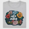 Love Like Jesus Floral DTF Transfer