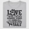 Dog Mom Wet Noses Slobbery Kisses DTF Transfer