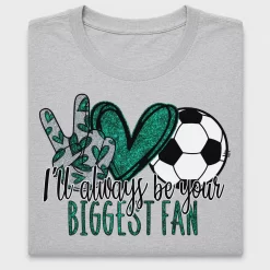 Soccer Mom Peace Love DTF Transfer