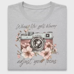 Vintage Camera Floral DTF Transfer